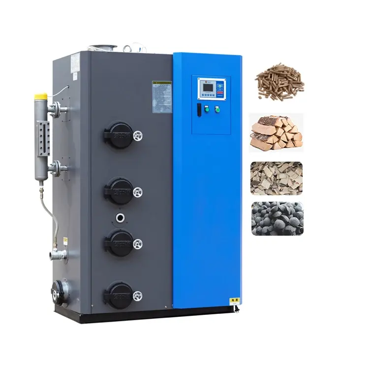 High Efficiency Small Size Biomass Steam Boiler Wood Pellet Boiler Hot Water Heating Boiler