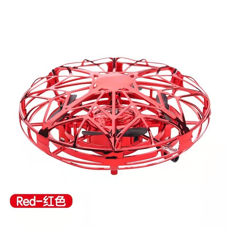 UFO Aircraft - Electroplated Pattern Red