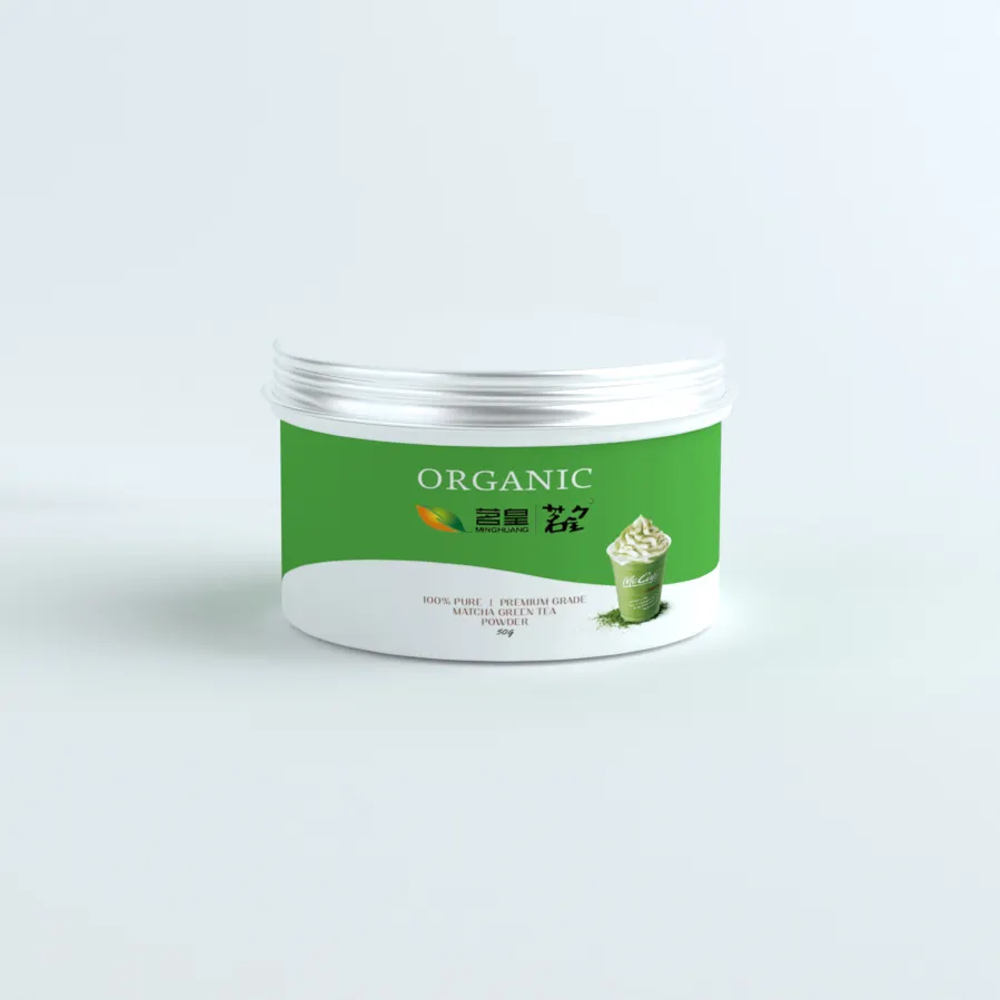 Thé vert Matcha biologique pur de haute qualité 100% certifié Macha 30g par emballage en étain en vente