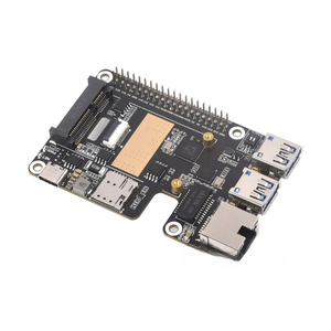 Cappello 3.2 PCIe M.2 4G/5G USB Raspberry Pi 5 ad alta velocità SIMCom/Quectel 4G/5G GNSS moduli compatibili cappello lampone Pi 5