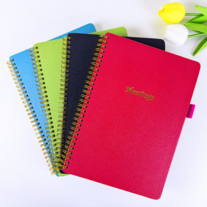Hardcover Meeting <strong>Notebook</strong> for Work <strong>With</strong> Action Items Project Planner <strong>Notebook</strong> for <strong>Note</strong> Taking Office Business Meeting <strong>Notes</strong> - Product Image 2