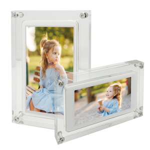 5 pollici cornice in acrilico con 8GB supporto di memoria foto e video di trasferimento colore trasparente - Product Image 3