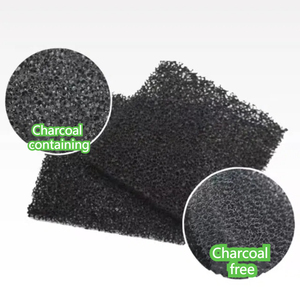 Polyurethane Open Cell Mesh 10-60 <strong>Ppi</strong> Activated Carbon Sponge <strong>Filter</strong> Foam Sponge Open Cell for Civil air Purifier - Product Image 3