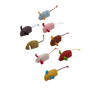 Kedi oyuncak fabrika toptan Premium peluş kedi oyuncak çiğneme için cattoy ile sevimli fare interaktif kedi oyuncak - Product Image 6
