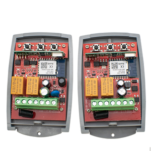 SMG-8112 Tuya WIFI Garage apriporta Smart Switch 2CH 433mhz universale con codice a scorrimento fisso ricevitore telecomandato - Product Image 2
