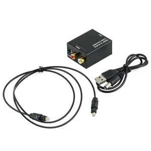 Adaptador convertidor de audio Toslink SPDIF óptico RCA digital a analógico - Product Image 2