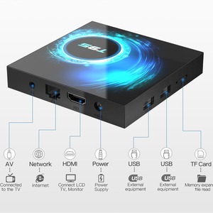 T95Max ağ tam kayıt H616 4K HD WiFi Android 10 dört çekirdekli işlemci İngiltere dış ticaret TV kutu seti-Top Box - Product Image 3