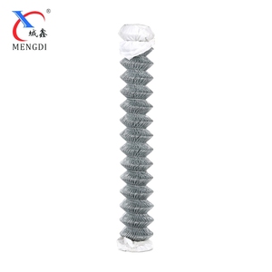 100ft 8ft 8 ayak 6 ayak galvanizli elmas çit siklon çit manuel kumandalı zincir bağlantı tel örgü çit - Product Image 1