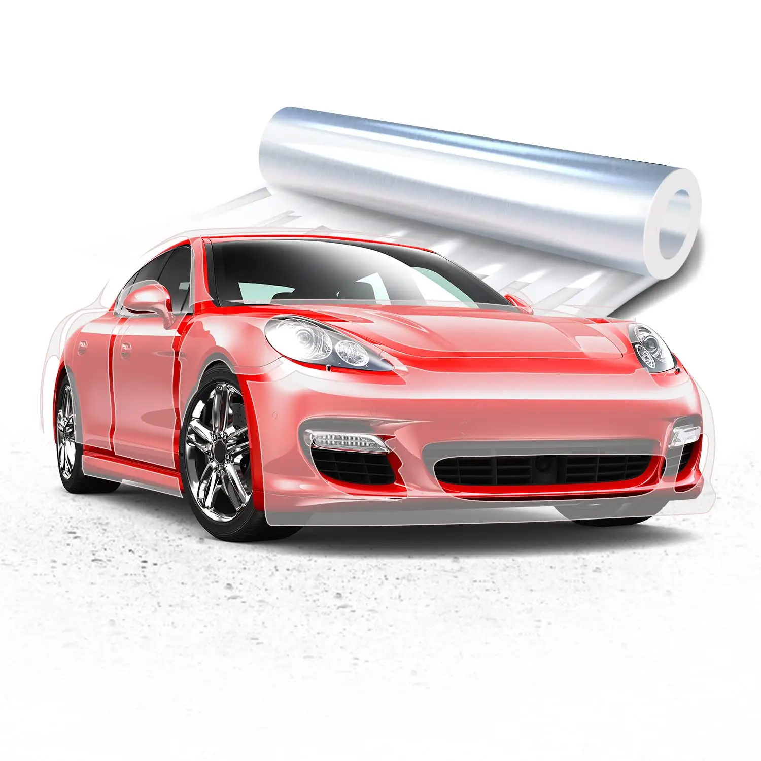 Autoadesivo di alta qualità trasparente/cambia colore adesivo per auto design adesivo per parabrezza per auto accessori esterni per auto