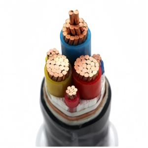 Bakır Conductor0.6/1 Kv 1. 8/3 Kv 3X300 + 3G50mm LSZH ekranlı değişken frekanslı mekanizma VFD güç kabloları - Product Image 2