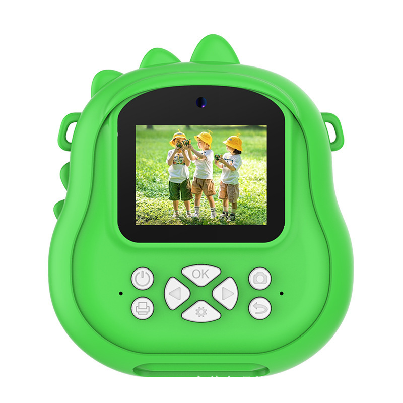 Green Dinosaur Instant Camera 32G Card Reader