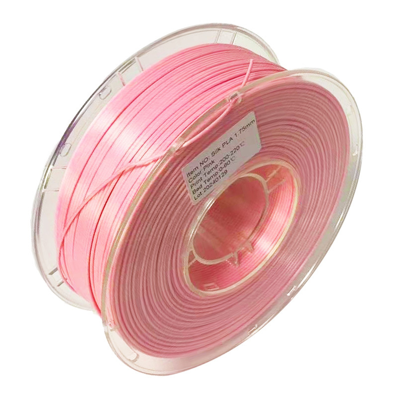 Soie PLA Rose - Poids net 1kg/rouleau