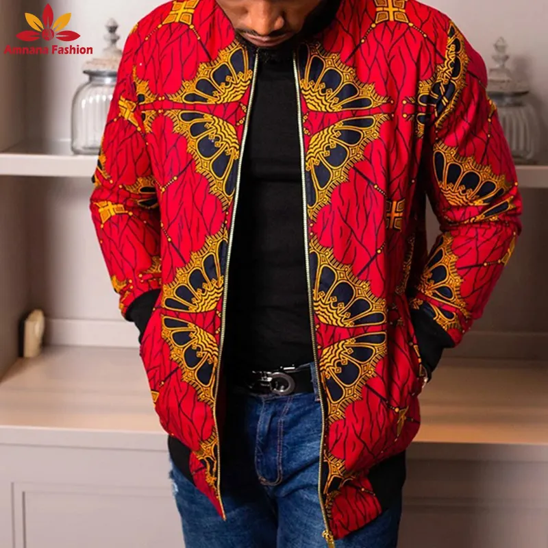 Veste en cire africaine pour hommes, vêtements stylé, à la mode, prix en gros, nouvelle collection, 2020