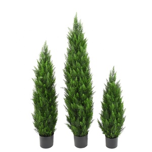 Hot Selling Plastic Tree Plant <strong>Cypress</strong> Tree Artificial Pine Tree for Christmas Decoration - Product Image 6