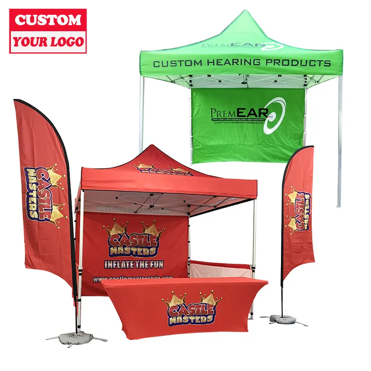 Carpa automática personalizada para techo, carpa con dosel para exteriores, 10x20