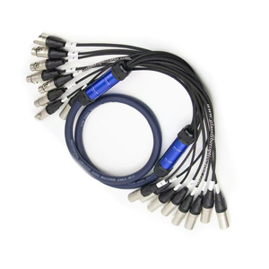 Ethernet açık ekran ses çok çekirdekli yılan kablosu 1ch 4Ch 6Ch Cat6 Ethercon 80M 100M multicore ağ kablosu - Product Image 1