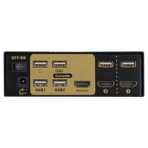 VCOM HDMI 1.4V台式KVM切换器2pc USB 2.0鼠标键盘监视器4K HDMI KVM切换器带红外控制器 - Product Image 4