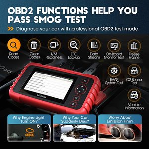 CRP123X OBD2 tarayıcı X431 CRP 123x kod okuyucu için motor şanzıman ABS SRS teşhis aracı güncelleme başlat başlat... - Product Image 6