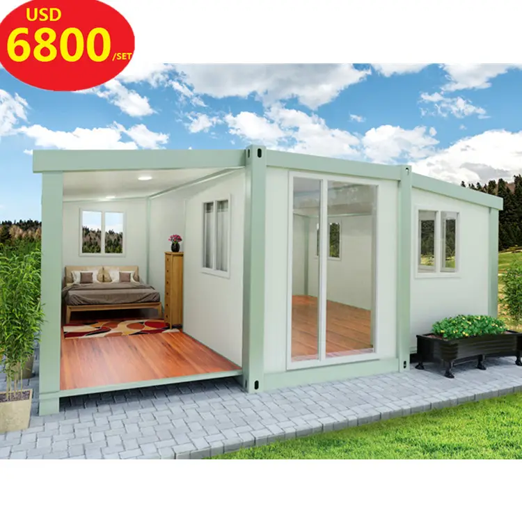 China lujo prefabricados de 20ft australia 3 en 1 plegable casas móviles 20ft ampliable contenedor casa para la venta