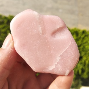 Toptan doğal ham pembe Opal kristal taş Feng Shui tarzı Fengshui şifa için şifa taşı kaba pembe Opal