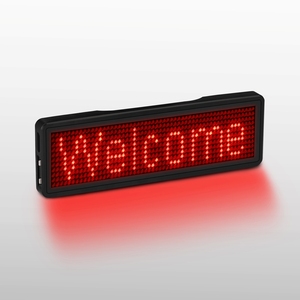 Перезаряжаемый СВЕТОДИОДНЫЙ Свет Мигает Прокрутки (Led) Личные Жетоны - Product Image 1