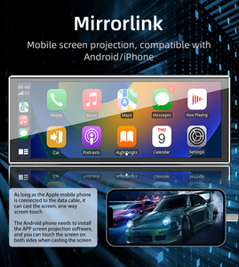 วิทยุติดรถยนต์แบบพกพาหน้าจอสัมผัสขนาด11นิ้วอเนกประสงค์สำหรับรถยนต์เครื่องเล่น F133รถยนต์ระบบแอนดรอยด์แบบไร้สาย - Product Image 4