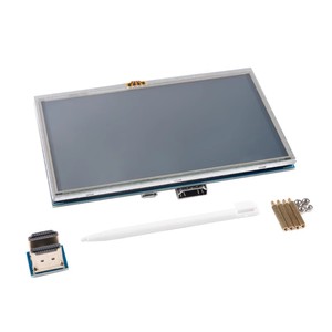 FLYCHIP New Original 5-inch LCD touchscreen with 3/4 adapter compatible <strong>Raspberry</strong> <strong>Pi</strong> <strong>Raspberry</strong> <strong>PI</strong> - Product Image 1