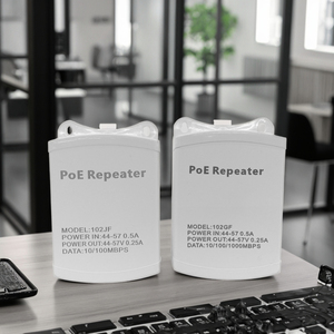 Extensor POE ODM/OEM para exteriores, a prueba de lluvia, 10/100Mbps, 250m, 1 en 2 salidas, 1 en 4 interruptores de red, disponible en stock - Product Image 3