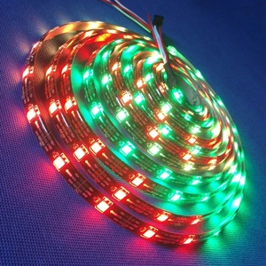 Ws2812b 144 led streifen dmx pixel programmier bar rgbw mehrfarbig ws2812b 12v individuell adressierbarer rgb led streifen - Product Image 1
