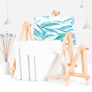 Trẻ Em Bằng Gỗ Nhỏ Giá Vẽ Bàn Hiển Thị Nghệ Thuật Tranh Tripod Giá Vẽ Mini Điện Thoại Di Động Máy Tính Bảng Đứng Giá Vẽ Quà Tặng Bảng Vẽ - Product Image 1