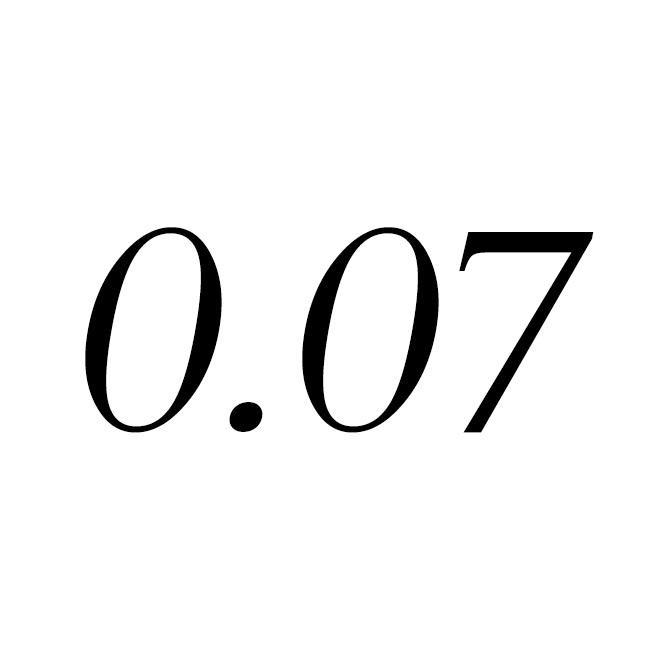 0.07