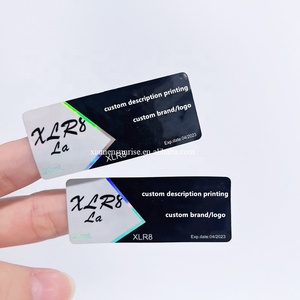 ロゴステッカースクラッチコード付きカスタムデザイン10mlバイアルラベル付きホログラム - Product Image 4