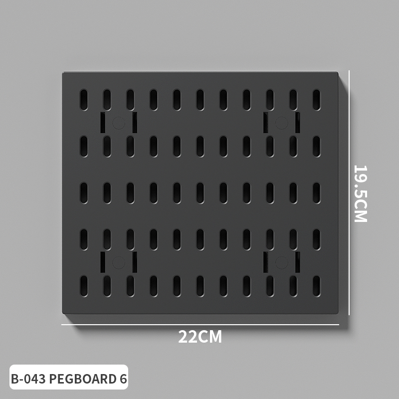 Black Pegboard 6 19.5*22cm