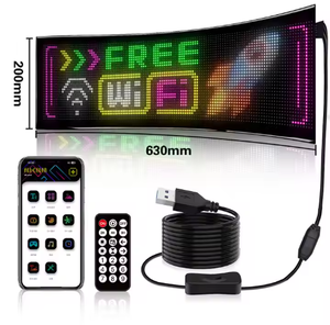 Flexibele <span class=keywords><strong>Led</strong></span> Reclame <span class=keywords><strong>Display</strong></span> Rechthoek Verlicht <span class=keywords><strong>Matrix</strong></span> <span class=keywords><strong>Led</strong></span> Teken Voor Opknoping Installatie - Product Image 3