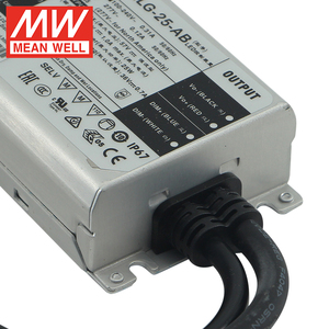 Meanwell XLG-25-AB 25W 700mA防水<span class=keywords><strong>LED</strong></span>ドライバーLo調整可能 & 3 in 1調光機能<span class=keywords><strong>LED</strong></span>建築照明