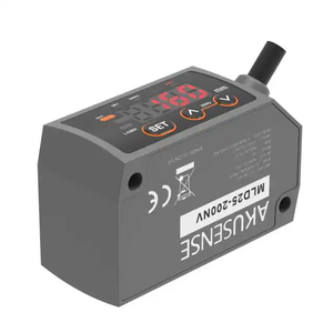 Sensor de triangulación de MLD25-200NV: NPN/salida analógica/de la RS-485, rango de 120-280mm, repetibilidad de 200um, respuesta <1,5 ms, Láser de 655nm - Product Image 1