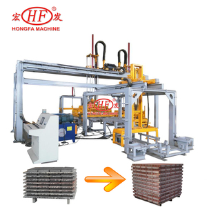 Automatic Concrete <strong>Block</strong> and Brick Stacker Machine | Plant <strong>Block</strong> Cuber and <strong>Stacking</strong> System - Product Image 1