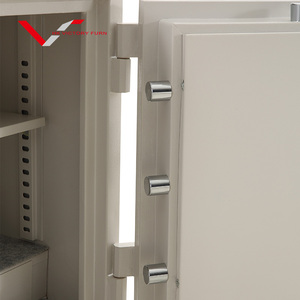 Sistema de desbloqueo de código y llaves, caja de seguridad de metal para efectivo, contraseña digital electrónica, caja de seguridad pequeña