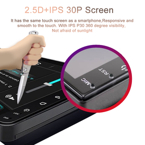 Double Din GPS แอนดรอยด์วิดีโอ8in,2 Din ซีดี/มัลติมีเดียวิทยุ JVC MP5 9นิ้วเครื่องเล่น DVD ติดรถยนต์แอนดรอยด์ - Product Image 4