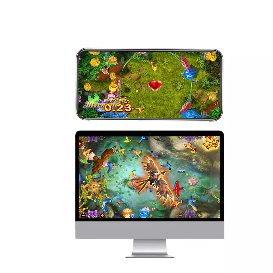 Meilleur développement de logiciels de jeu gratuit en ligne Jeux de poisson en ligne pour PC mobile Plate-forme de jeu personnalisée Crédits illimités