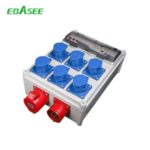 Solartronics-Distribuidor de energía para construcción, entrada 32A, salida 4x230 V 2x400 V 16 A 1x400 V 32 A
