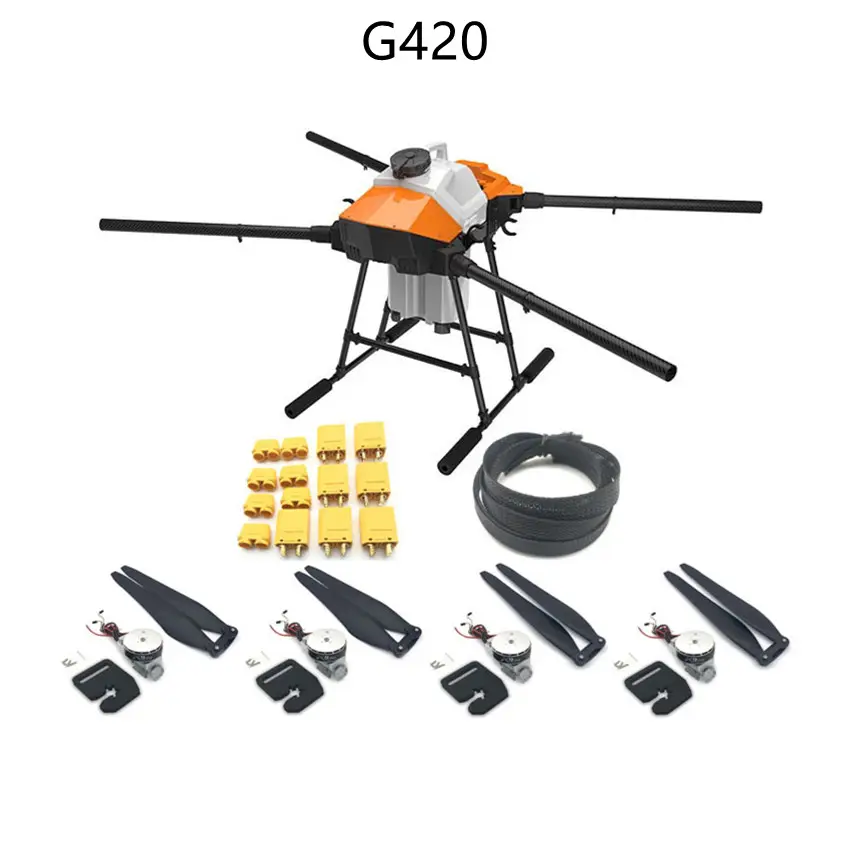 EFT G420 4-axis 20KG agricultural spraying drone frame 20L water tank Hobbywing X9 PLUS 36 inch propeller kit machinery parts