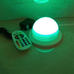 10個DHL送料無料工場38LED RGBWウェディングデコレーションリモコンマルチカラーLEDベースライト花瓶用 - Product Image 3