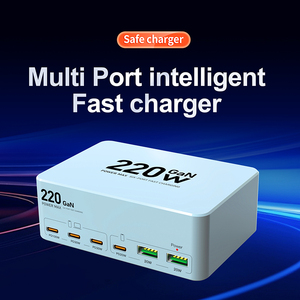 Smart 100W Gan Charger 30W USB Charging Station Hub Block Desktop Power Strip with 20W 18W PD <strong>Output</strong> iPhone <strong>Multiple</strong> USB Devices - Product Image 6