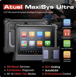 Autel Best Scanner Autel MaxiSys Ultra with Advanced MaxiFlash VCMI Upgraded Automotive Diagnostic Scanner Analyzer Battery - Product Image 3