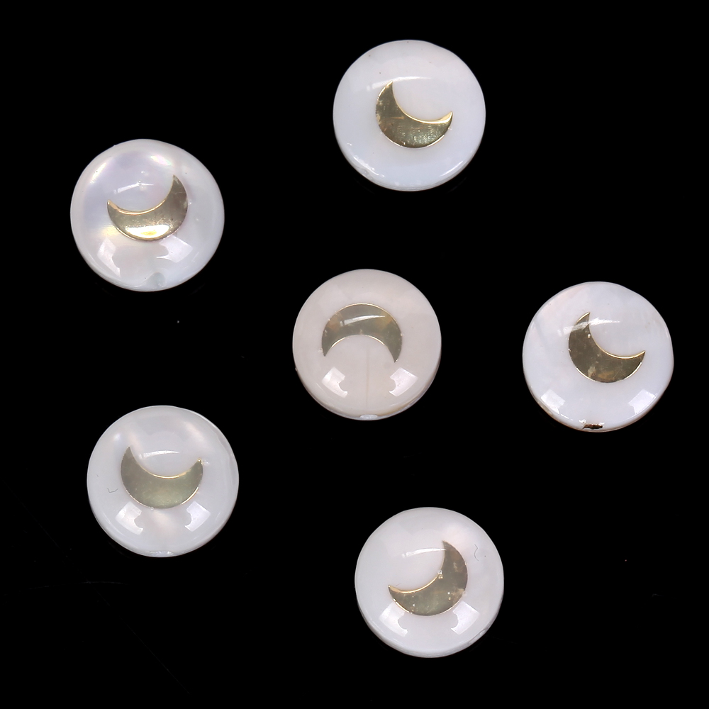 Moon White Background
