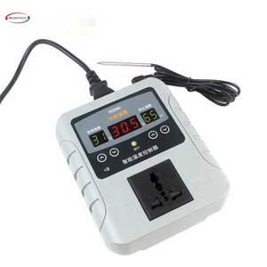 Industrial <strong>Temperature</strong> Controller <strong>Temperature</strong> Switch Socket With Alarm Buzzer <strong>External</strong> Probe for Incubator - Product Image 1