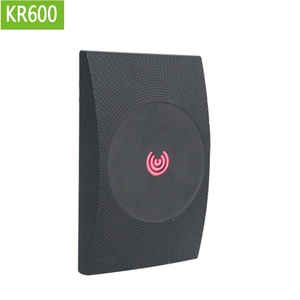 Бесконтактный считыватель карт RFID ZK для дверной системы контроля доступа, считыватель карт KR600 Wiegand Reader - Product Image 2