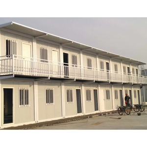 Contenedor de diseño más nuevo, estructura de casa, marco de estructura de acero ligero, diseño de contenedor de envío, tienda de contenedores de envío de 20 pies - Product Image 4