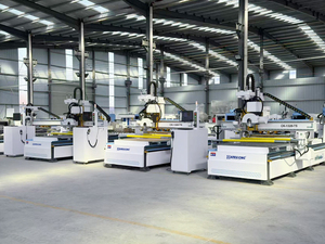 Enrutador CNC MDF de madera maciza con servomotor absoluto de autobús, máquina enrutadora CNC ATC de corte de mesa al vacío con hoja de sierra - Product Image 5